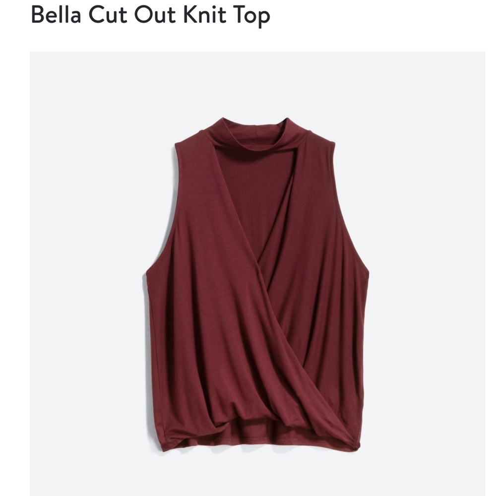 ELLA MOSS Bella Cut Out Knit Top
